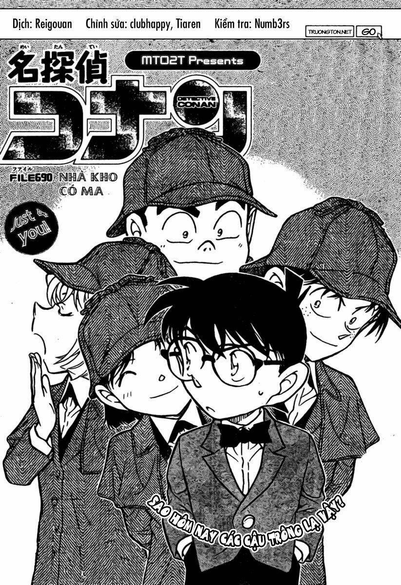 Thám Tử Conan Chap 690 – Phản diện chính thức ra mặt?