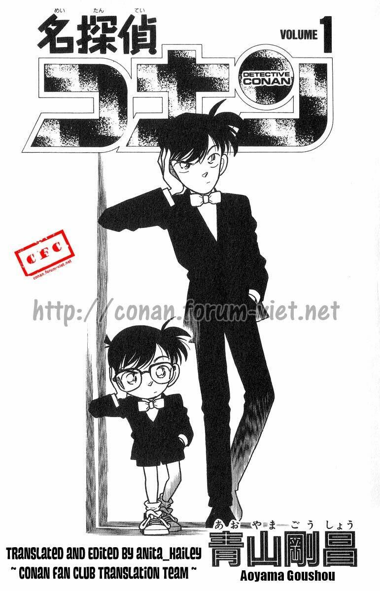 Thám Tử Conan Chap 1 – Diễn biến bất ngờ và kịch tính