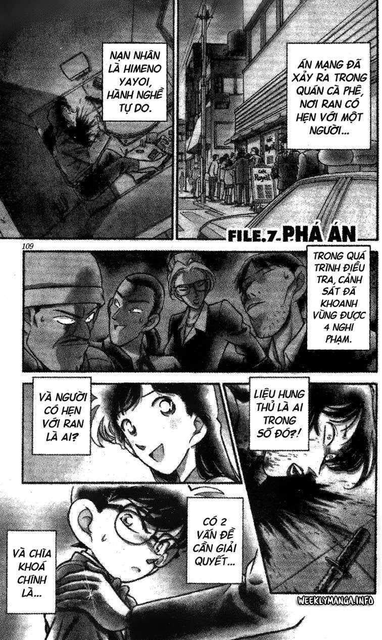 Thám Tử Conan Chap 107 – Truyện tranh top trending hôm nay