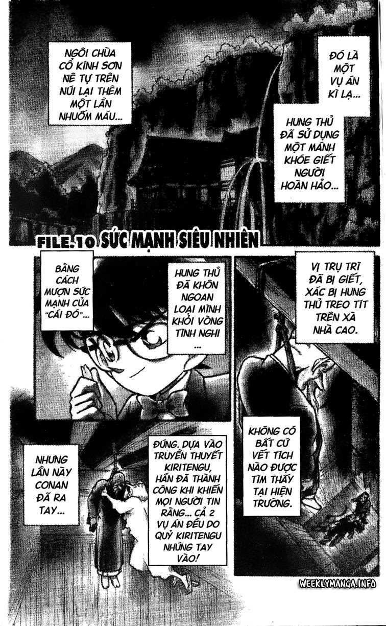 Thám Tử Conan Chap 110 – Cuộc đối đầu định mệnh
