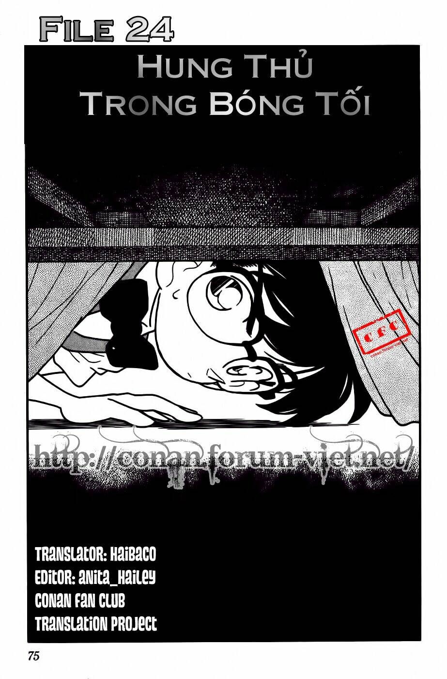 Đọc ngay Thám Tử Conan Chap 24 miễn phí hôm nay
