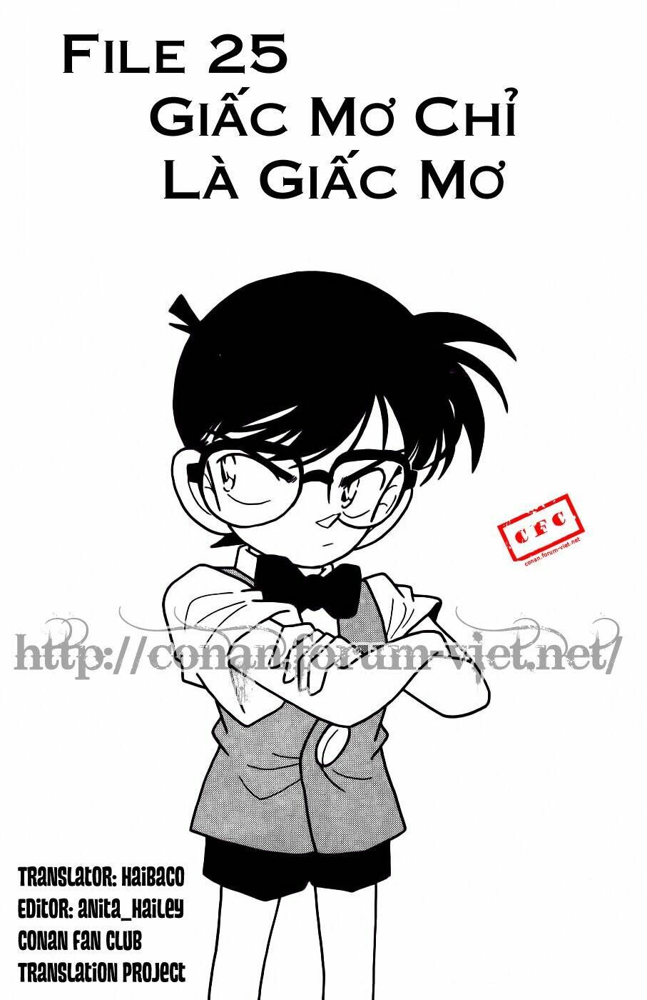 Thám Tử Conan Chap 25 – Cuộc chơi sinh tử