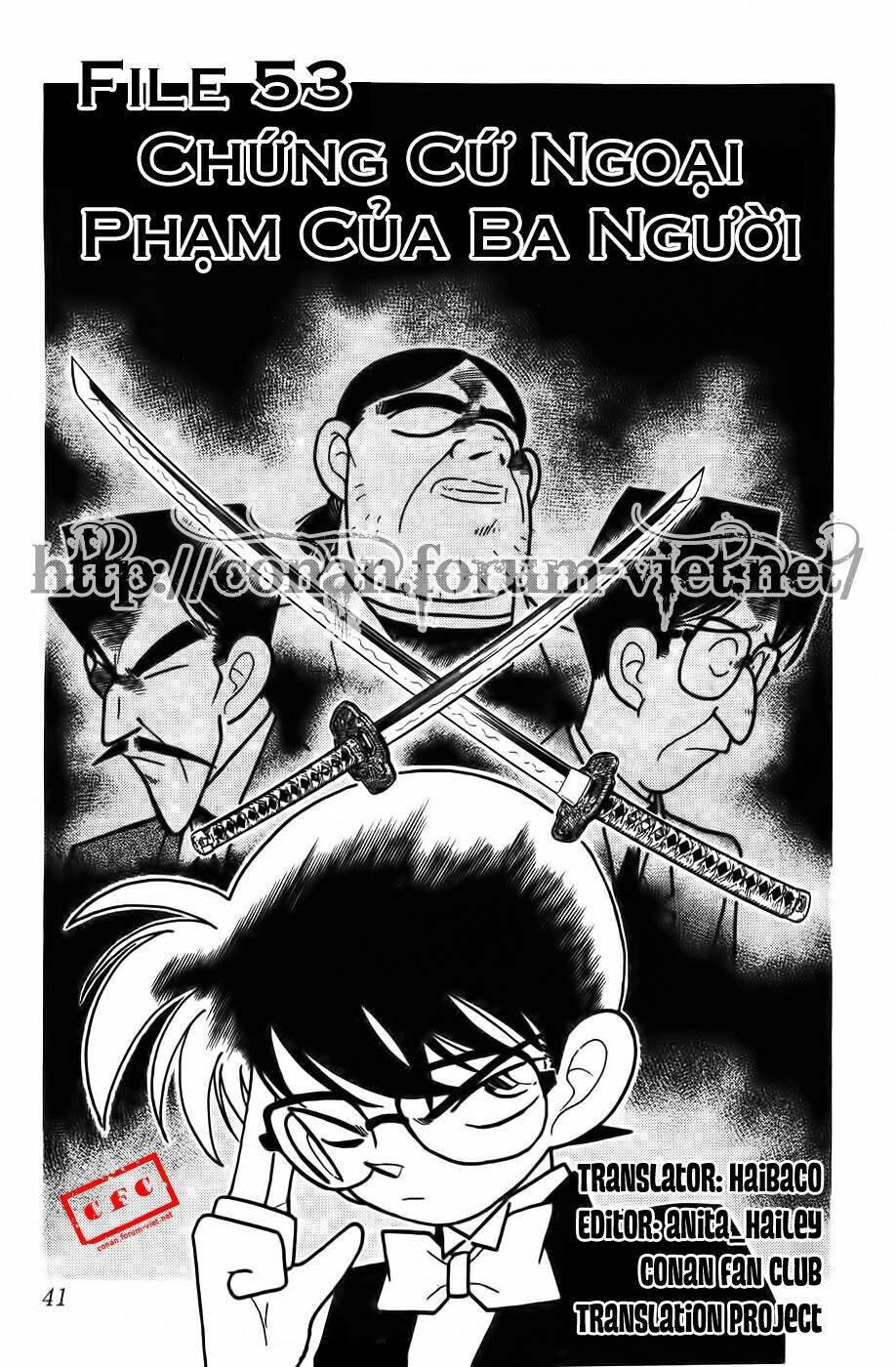 Đừng bỏ lỡ Thám Tử Conan Chap 53 cực hot tuần này