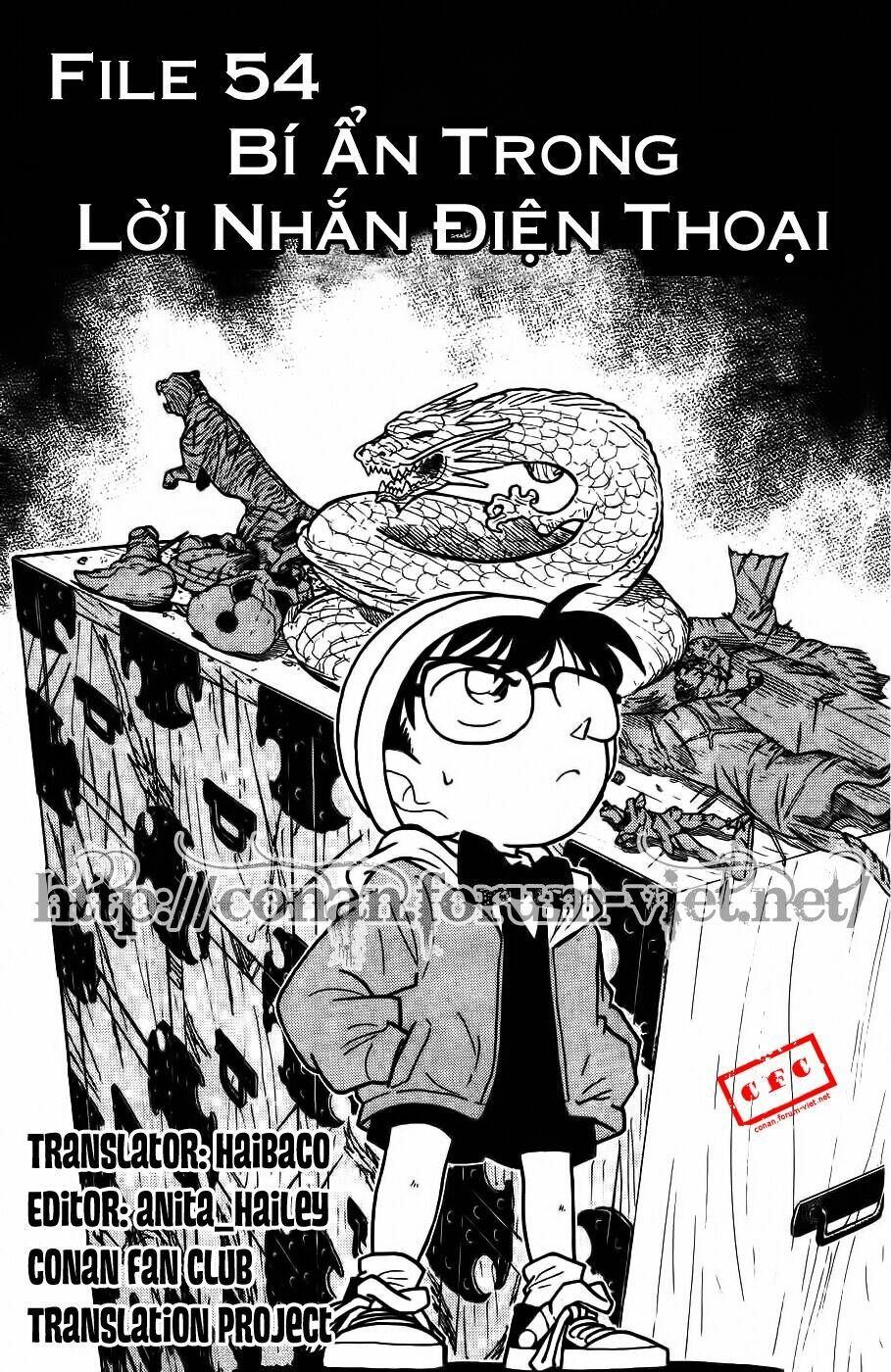 Thám Tử Conan Chap 54 – Đọc là nghiện