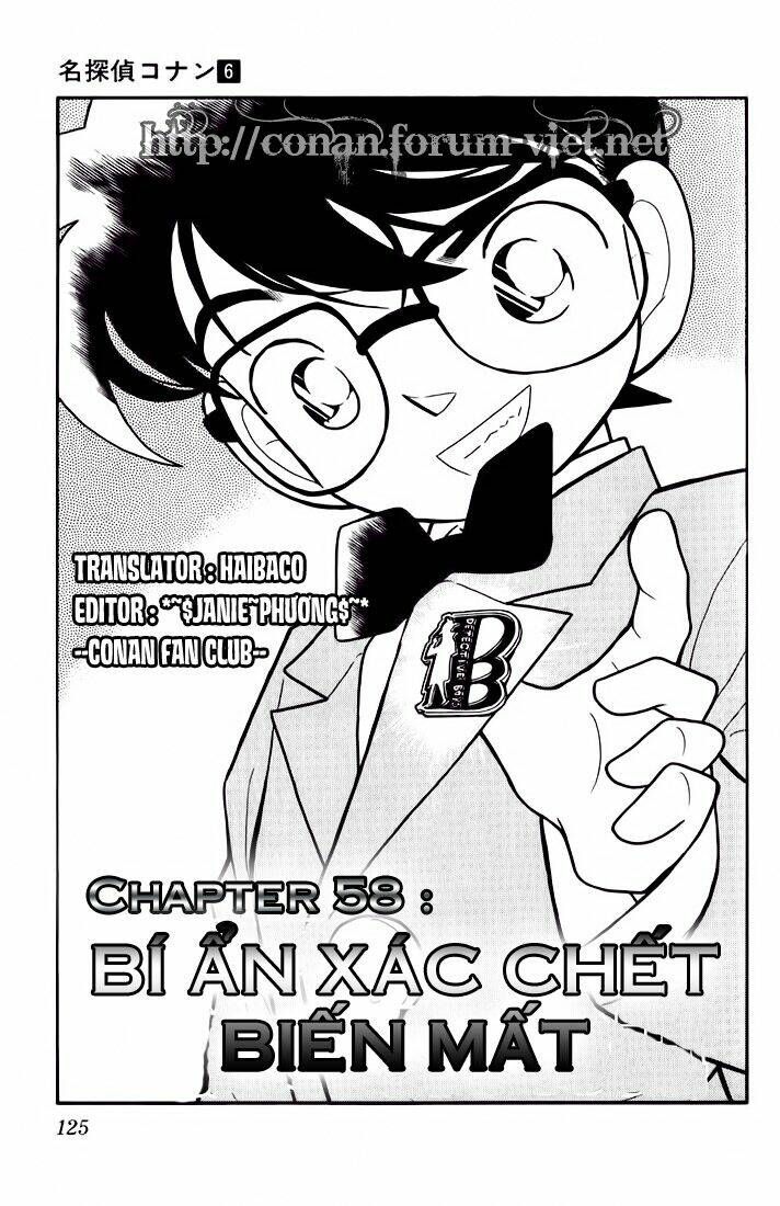 Thám Tử Conan Chap 58 hôm nay – Thăng hoa cảm xúc