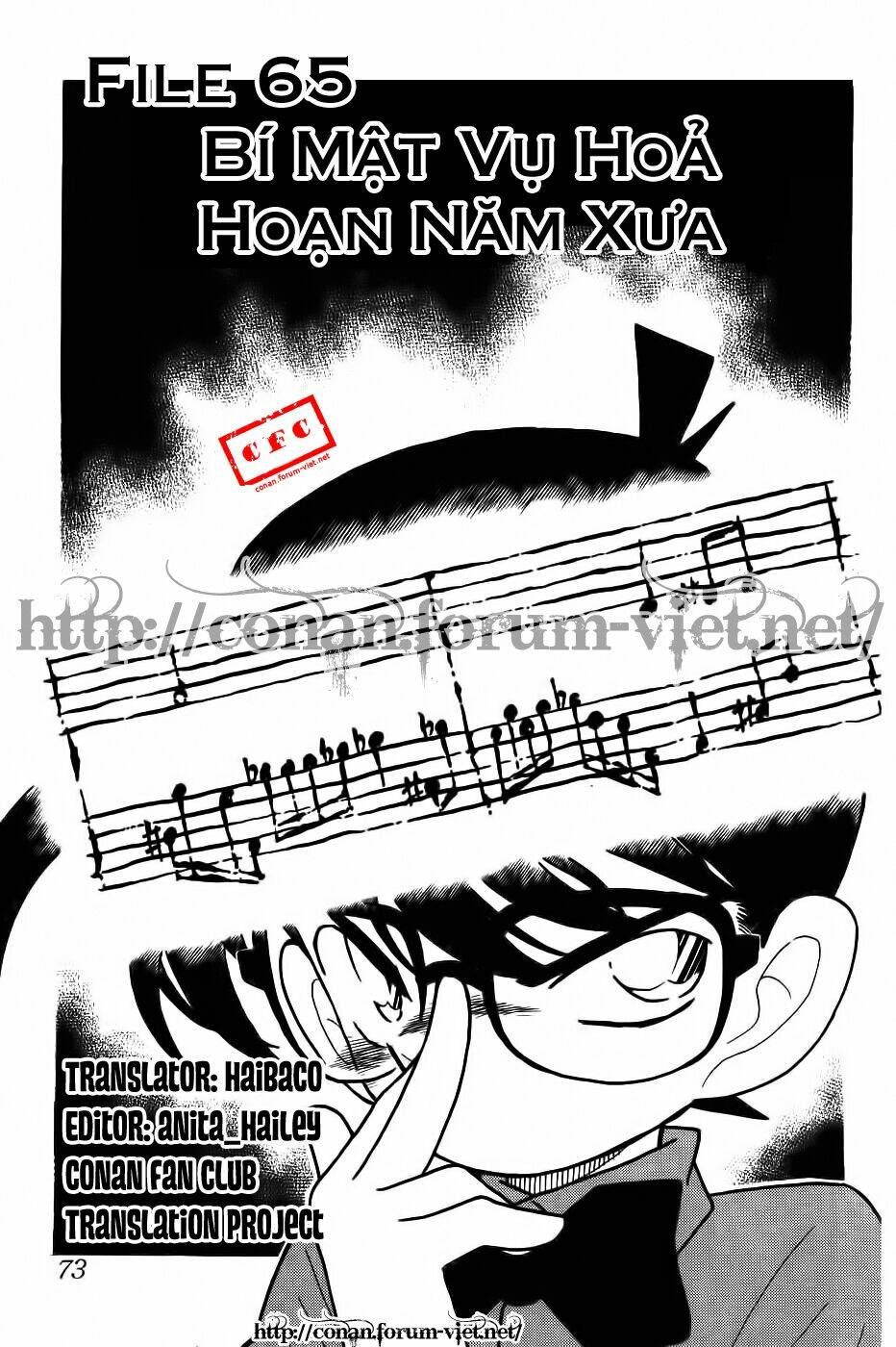 Tổng hợp chi tiết nội dung Thám Tử Conan Chap 65