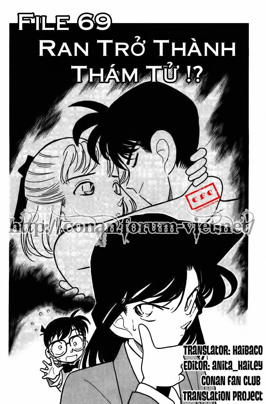 Spoiler Thám Tử Conan Chap 69 – Những bí mật được hé lộ