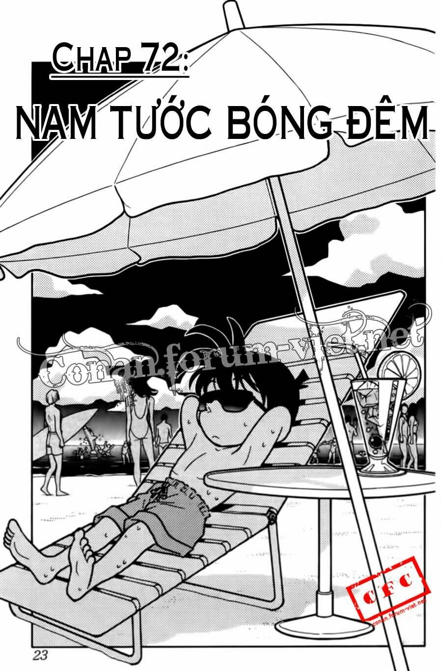 Thám Tử Conan Chap 72 – Lật kèo đầy bất ngờ