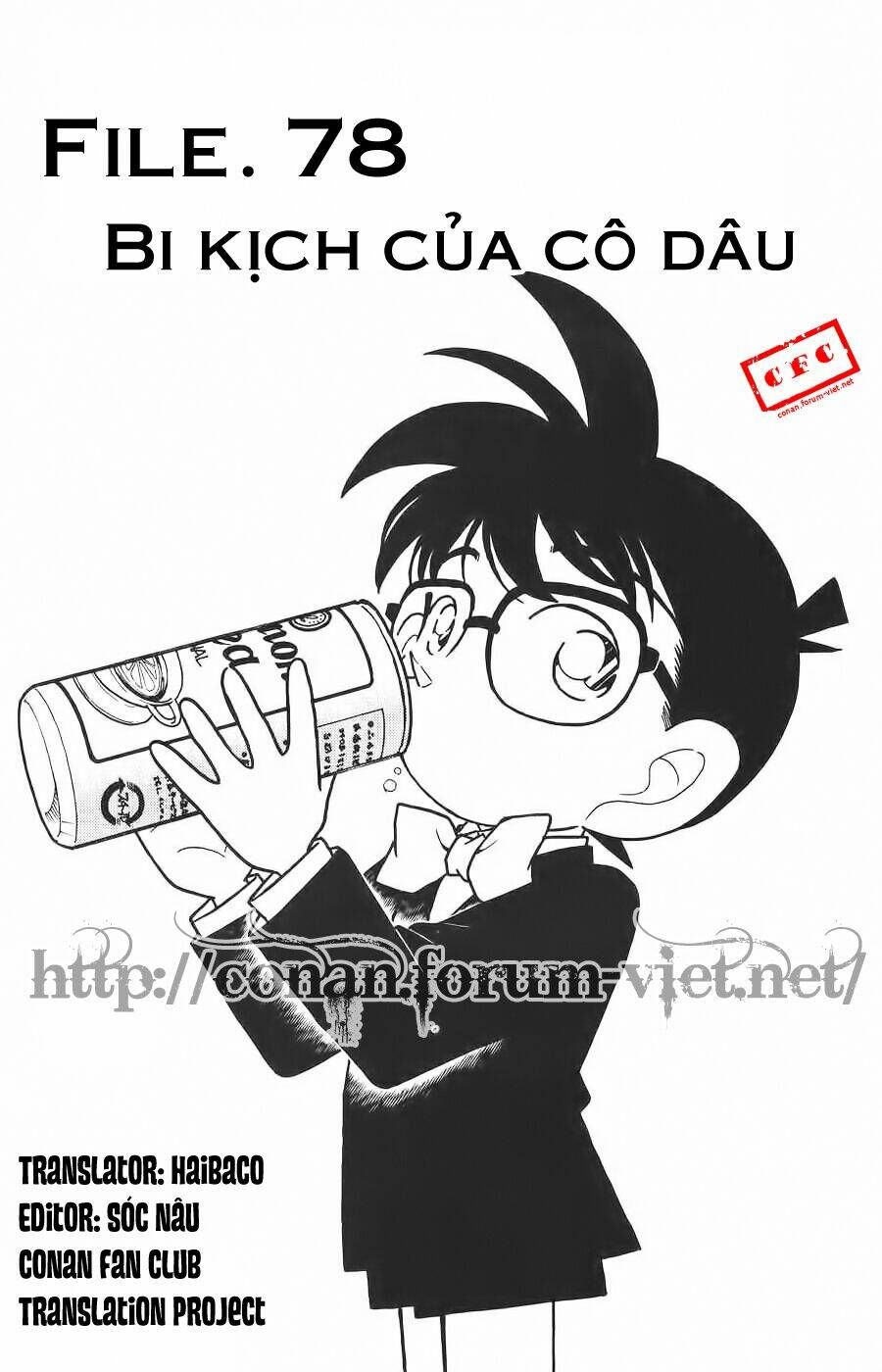 Thám Tử Conan Chap 78 – Truyện tranh top trending hôm nay