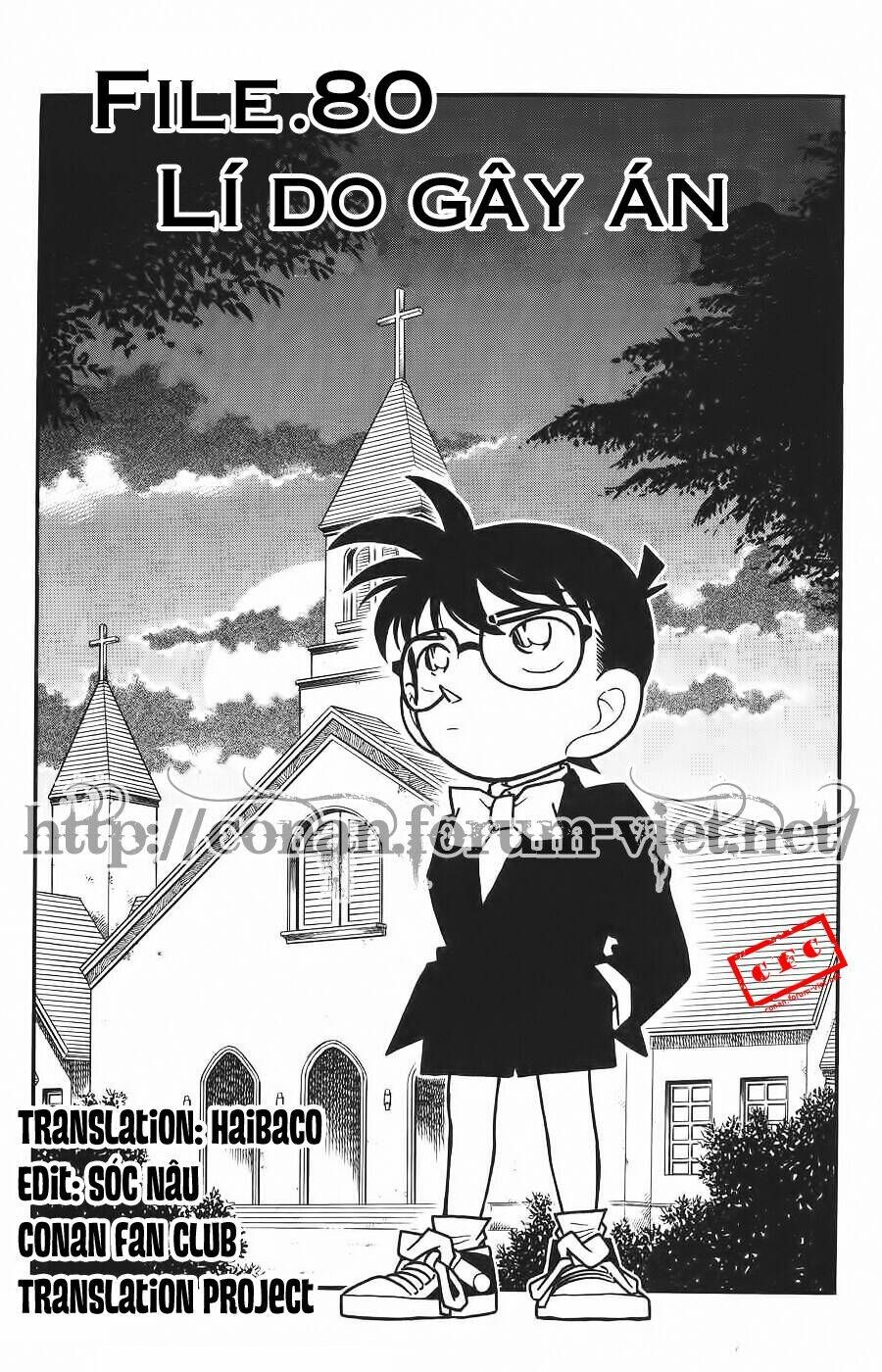 Đọc truyện tranh Thám Tử Conan Chap 80