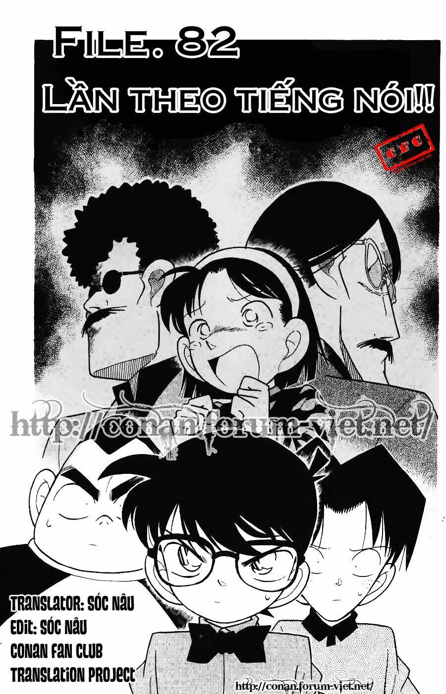 Truyện tranh Thám Tử Conan Chap 82 mới nhất hôm nay