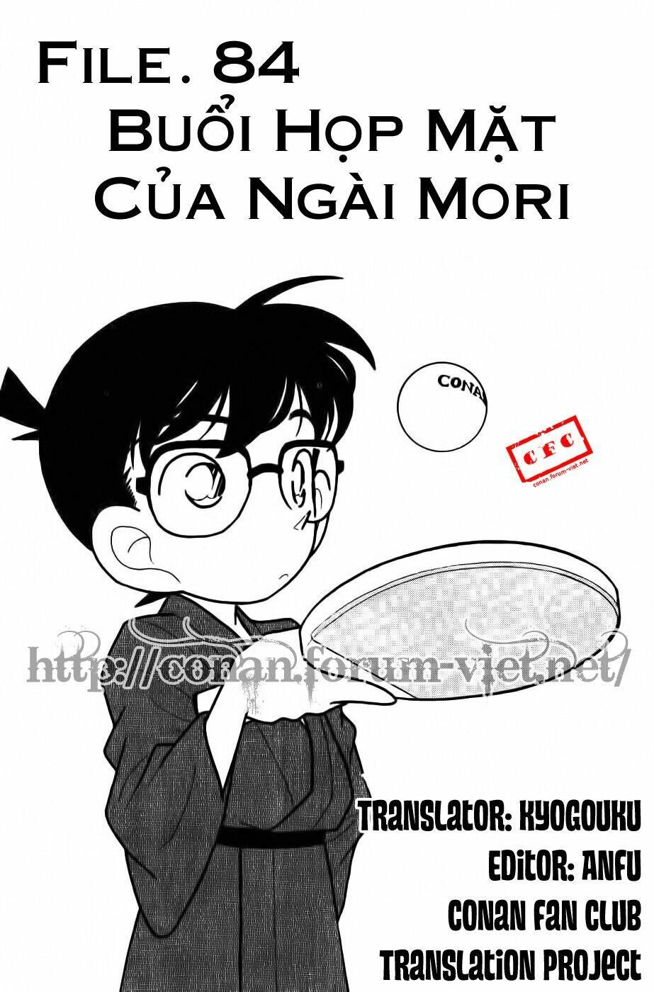 Thám Tử Conan Chap 84 – Cuộc chơi sinh tử