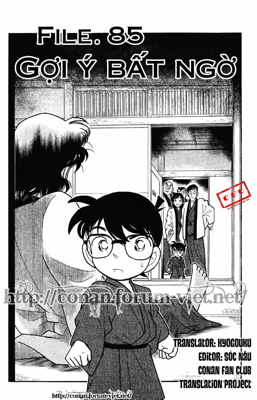 Truyện Thám Tử Conan Chap 85 – Nội dung cực hot