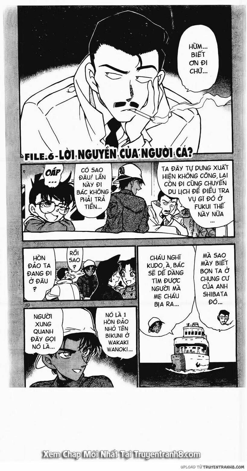 Thám Tử Conan Chap 279 – Cuộc chơi sinh tử
