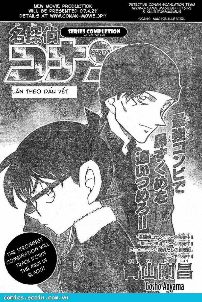 Thám Tử Conan Chap 598 có gì đặc biệt