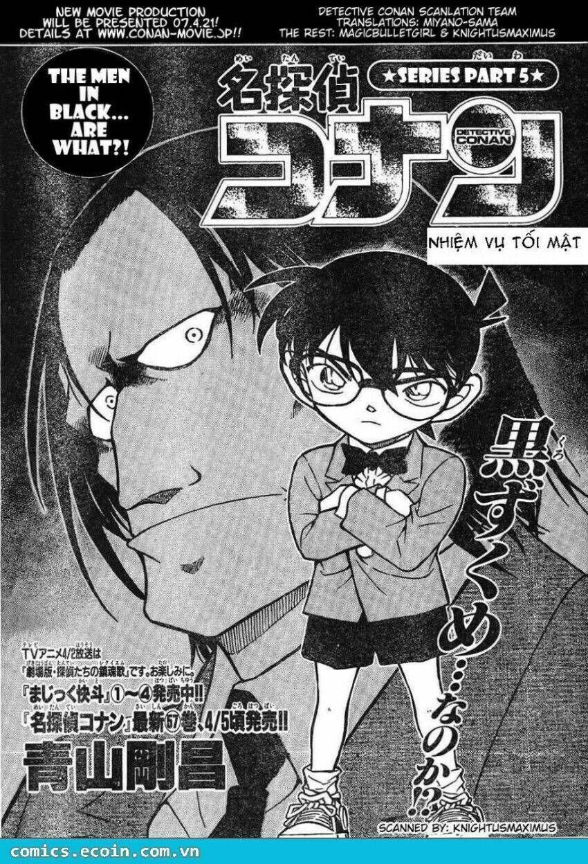 Thám Tử Conan Chap 603 – Hành động, cảm xúc dâng trào