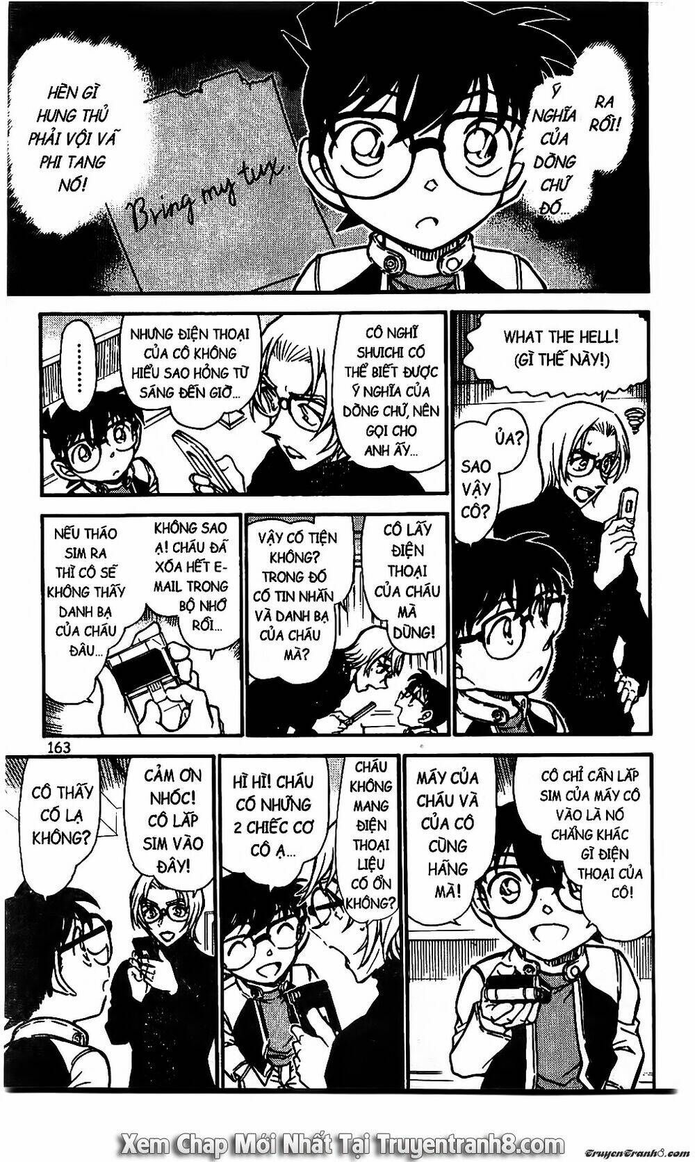 Nội dung chính Chap 608 Thám Tử Conan hôm nay