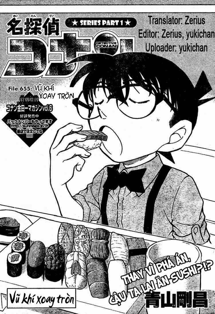 Nội dung chính Chap 655 Thám Tử Conan hôm nay