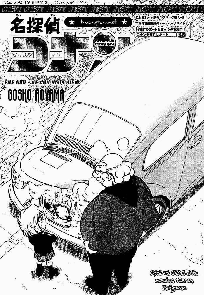 Truyện tranh mới: Thám Tử Conan Chap 680