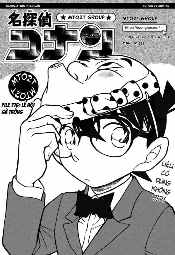 Thám Tử Conan Chap 716 – Ai sẽ là người chiến thắng?