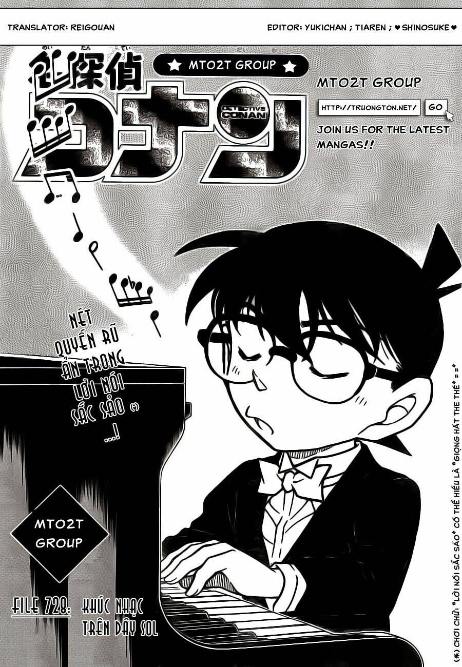 Thám Tử Conan Chap 728 – Hành trình mới bắt đầu