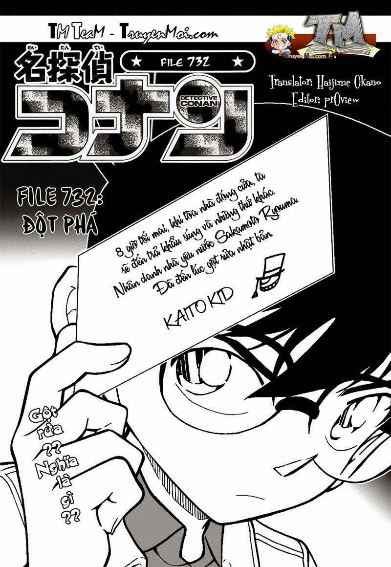 Đừng bỏ lỡ Thám Tử Conan Chap 732 cực hot tuần này
