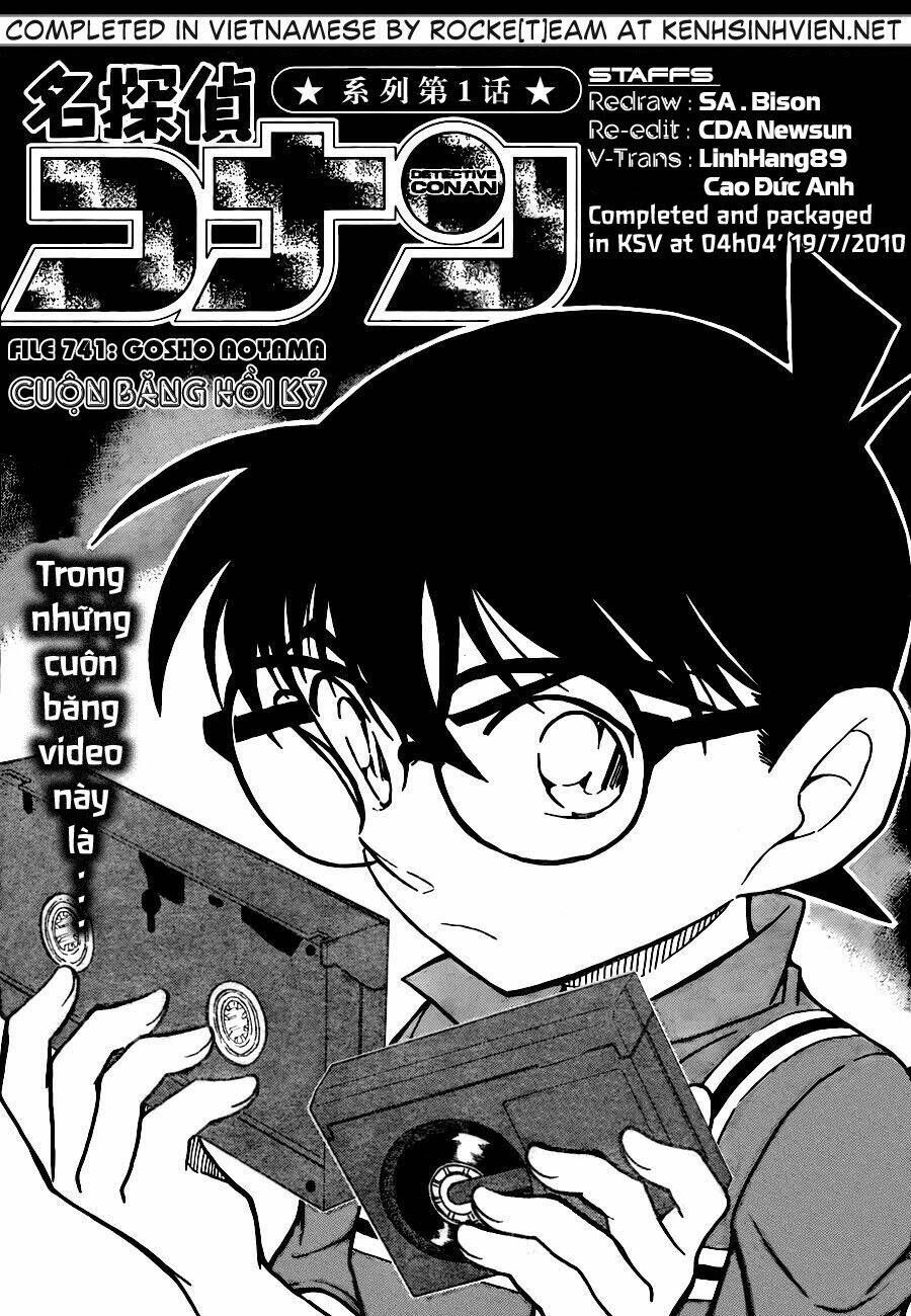 Cập nhật Chap 741 Thám Tử Conan nhanh nhất tại đây