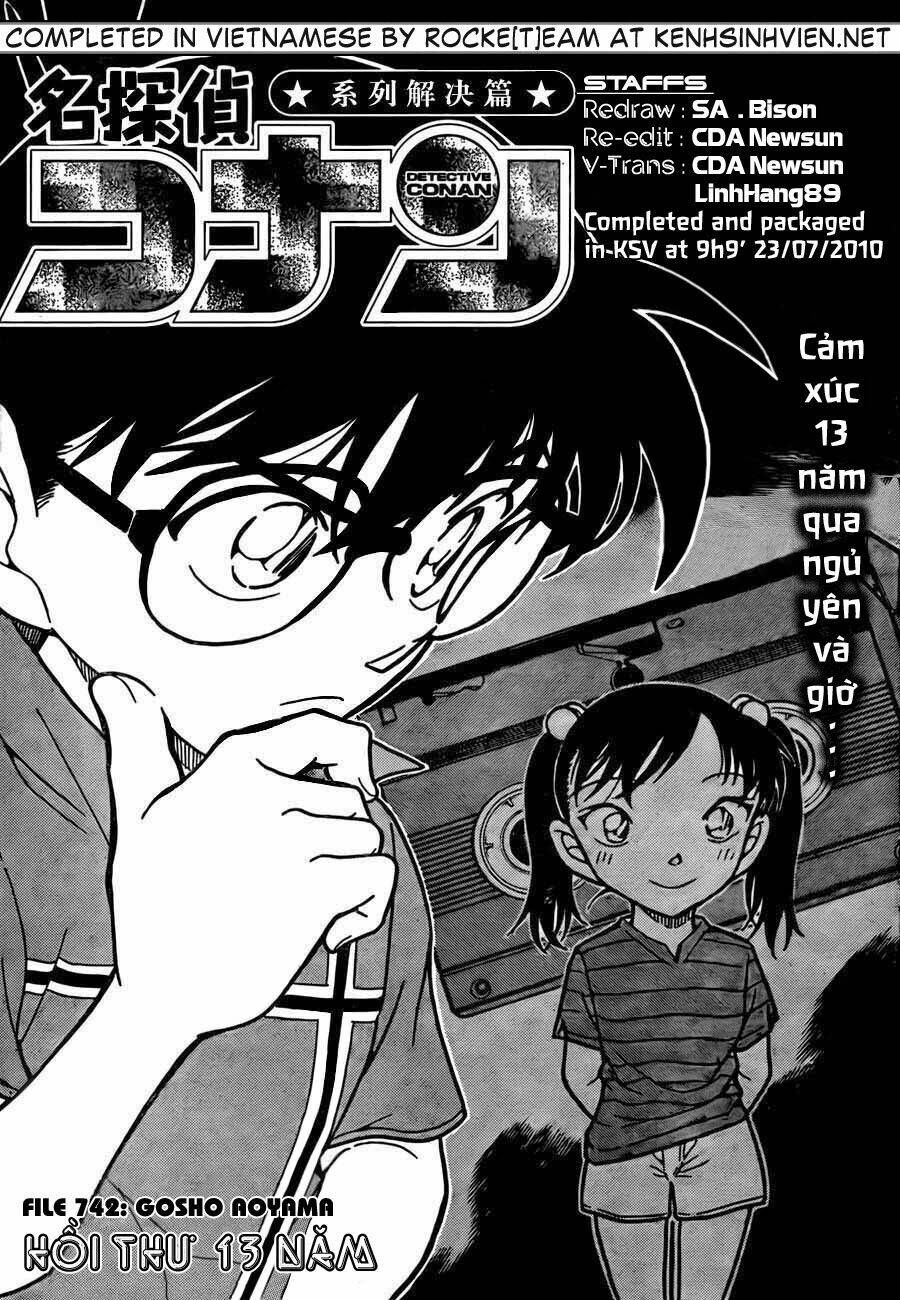 Thám Tử Conan Chap 742 – Hành trình mới bắt đầu