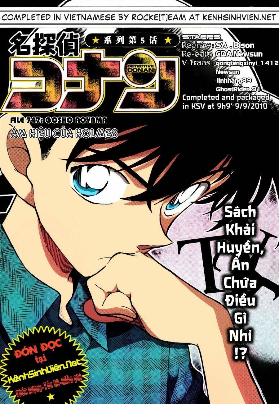 Đọc Thám Tử Conan Chap 747 ngay hôm nay